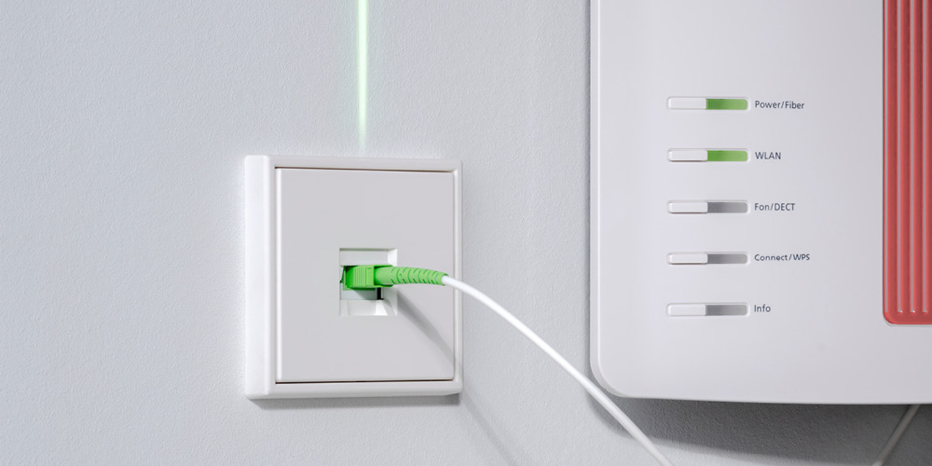 Die neuen Glasfaser-Anschlussdosen bei Energy2light Elektro & Home Automation Khokhar in Rödermark